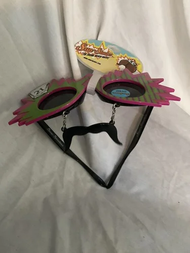 New Novelty Eye Glasses Sun Stacker 21 - UV400 21st Birthday W-mustache Party 4
