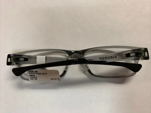 New OAKLEY AIRDROP OX8046-0359 XL-Large Eyeglasses Grey Shadow Frames 59-18-148 2