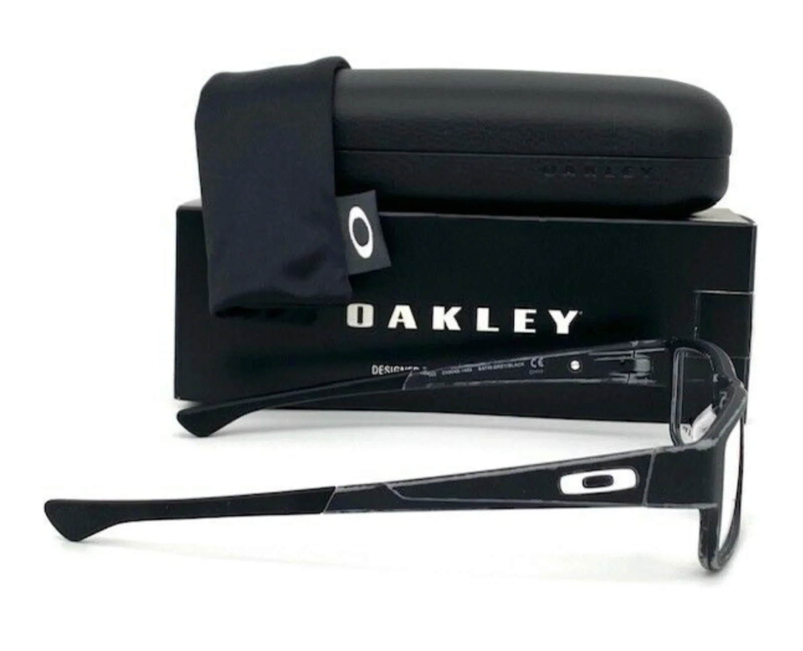 New Oakley AIRDROP XL Reading Glasses OX8046-1457 57-18 Black Frames Eyeglasses 4
