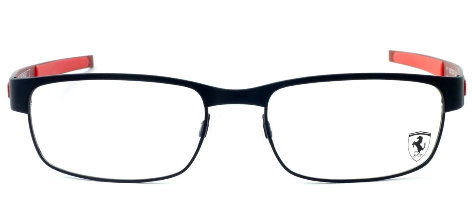 NEW Oakley Carbon Plate OX5079-0455 55mm Matte Black Red Ferrari Eyeglasses 2
