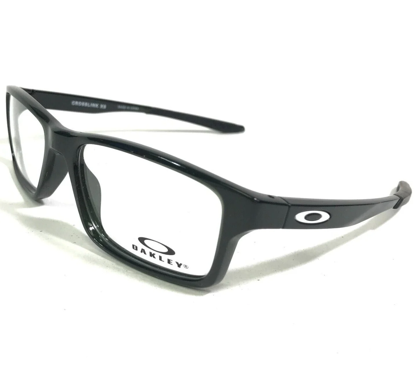 NEW Oakley Crosslink MNP OX8090-0753 Mens Green Tortoise Eyeglasses Frames 53/17 4