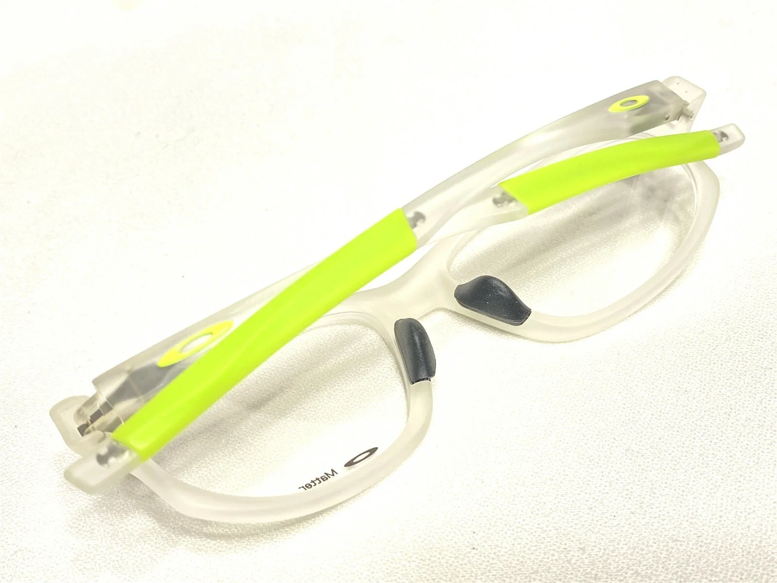 NEW Oakley Crosslink Strike OX8067-0556 Mens White Frost Eyeglasses Frames 56/18 2