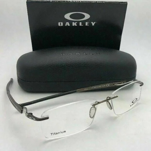 New OAKLEY Eyeglasses GAUGE 3.1 OX5126-0254 54-18 137 Pewter Rimless Frames 3