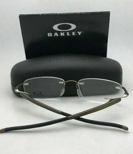 New OAKLEY Eyeglasses GAUGE 3.1 OX5126-0254 54-18 137 Pewter Rimless Frames 4