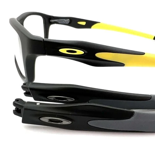 New Oakley Eyeglasses OX 8044 0455 Crosslink Range Lemon Peel 55-18-140 W/Case 2