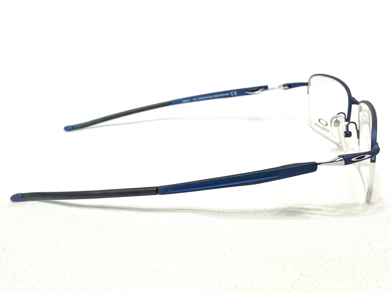 NEW Oakley Gauge 3.2 Blade OX5128-0352 Mens Blue Half Rim Eyeglasses Frames 52mm 3
