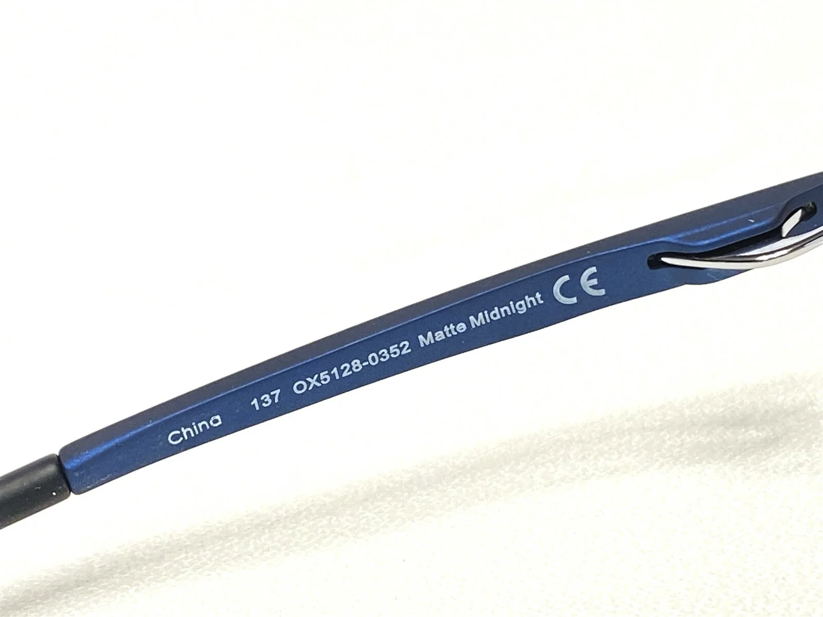 NEW Oakley Gauge 3.2 Blade OX5128-0352 Mens Blue Half Rim Eyeglasses Frames 52mm 4