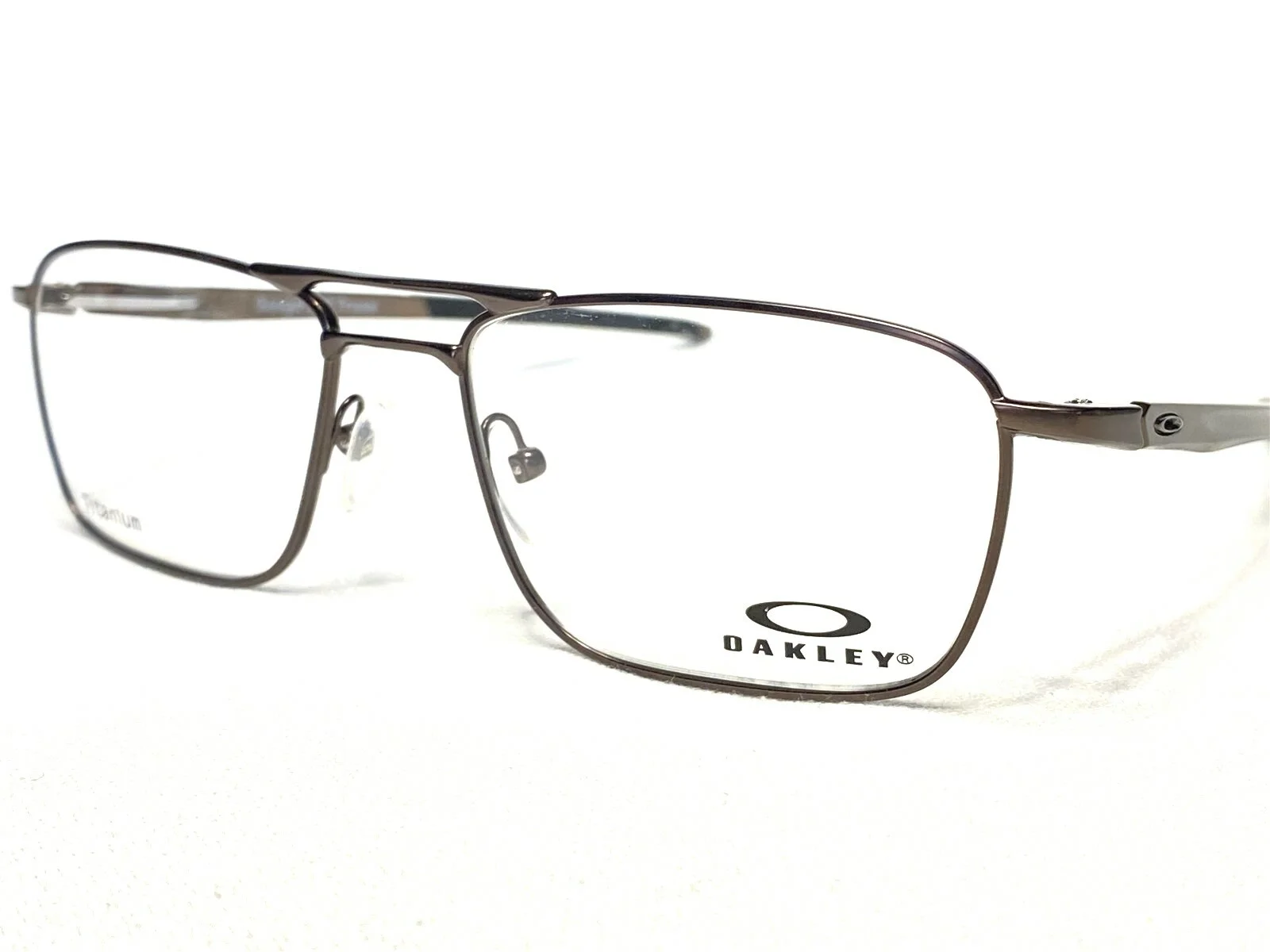NEW Oakley Gauge 5.2 Truss OX5127-0253 Mens Pewter Aviator Eyeglasses Frames 53 2