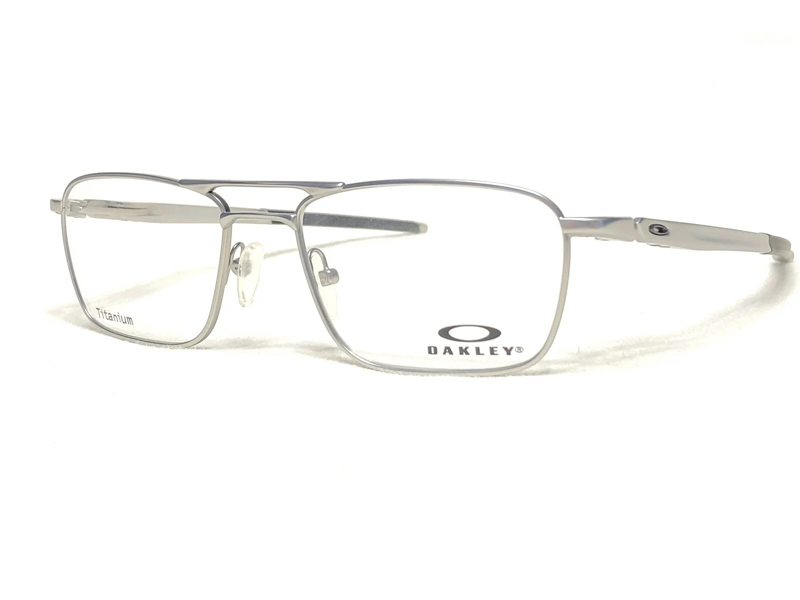 NEW Oakley Gauge 5.2 Truss OX5127-0351 Mens Satin Chrome Eyeglasses Frames 51/17