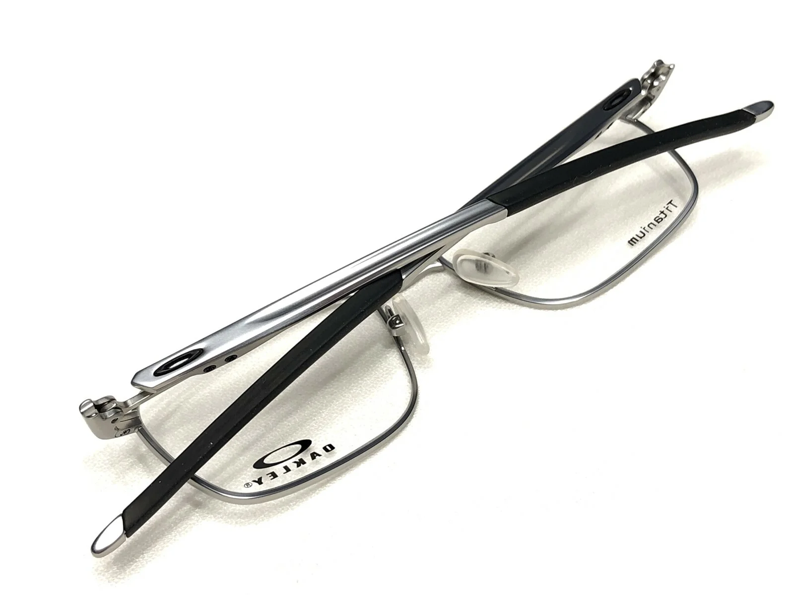 NEW Oakley Gauge 5.2 Truss OX5127-0351 Mens Satin Chrome Eyeglasses Frames 51/17 2