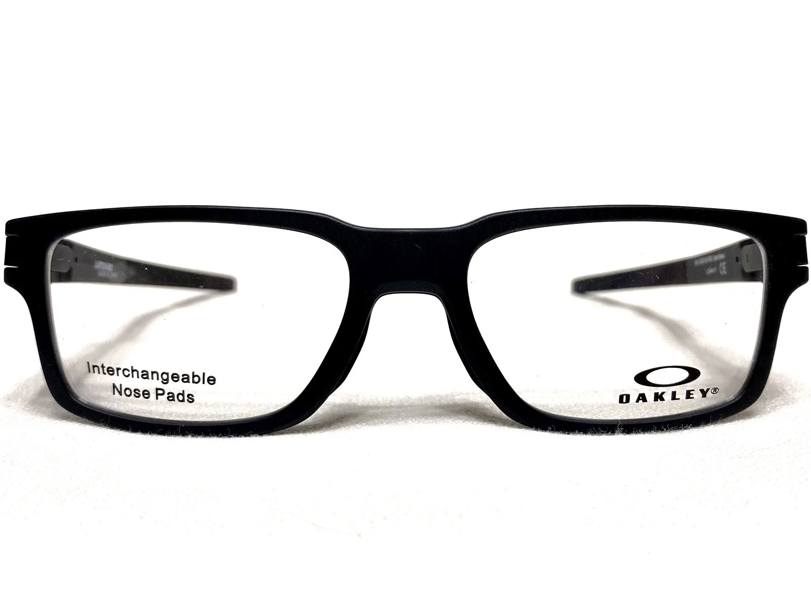 NEW Oakley Latch EX OX8115-0152 Mens Satin Black Modern Eyeglasses Frames 52/17