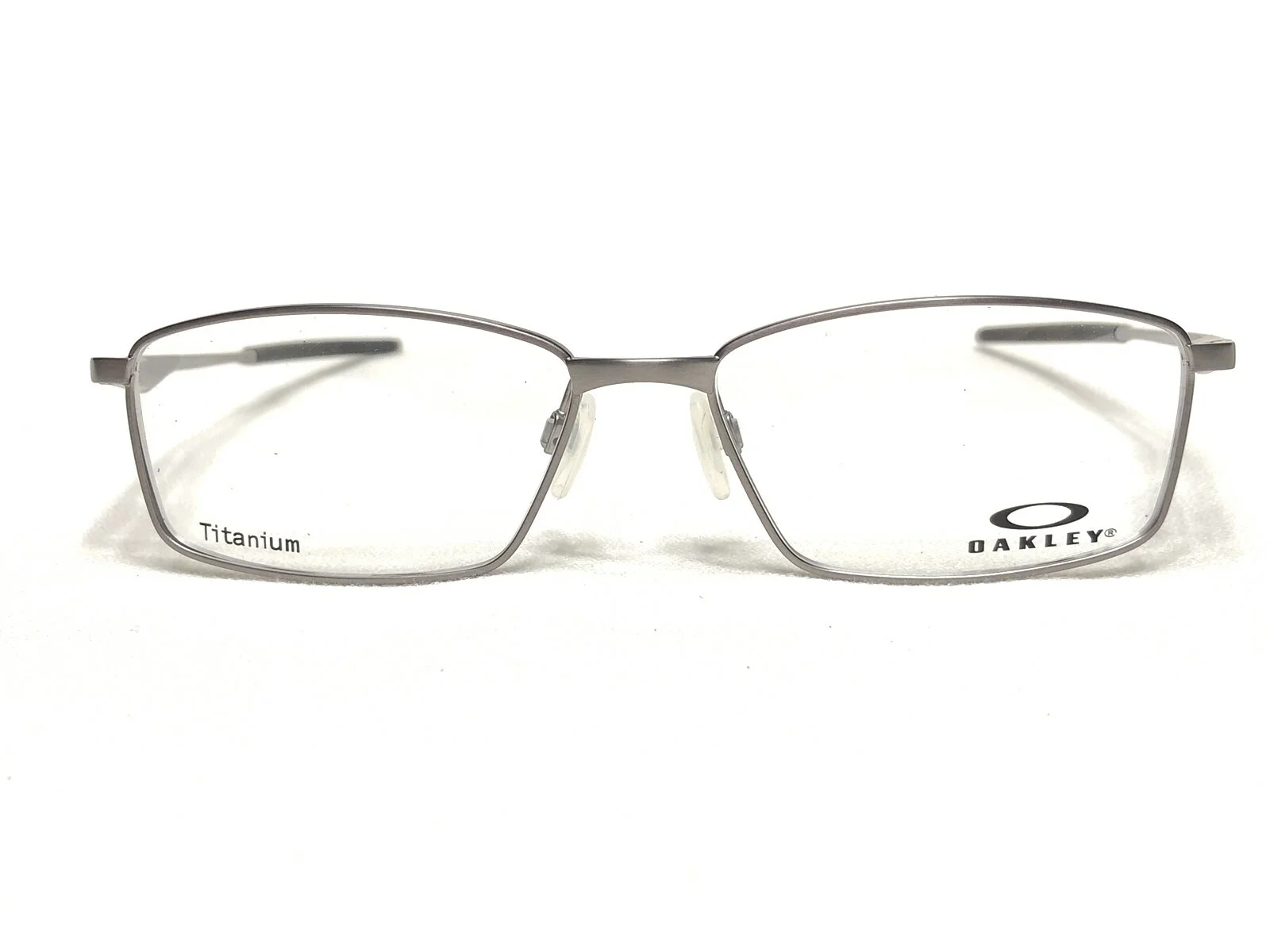 NEW Oakley Limit Switch OX5121-0355 Mens Brushed Chrome Eyeglasses Frames 55/16