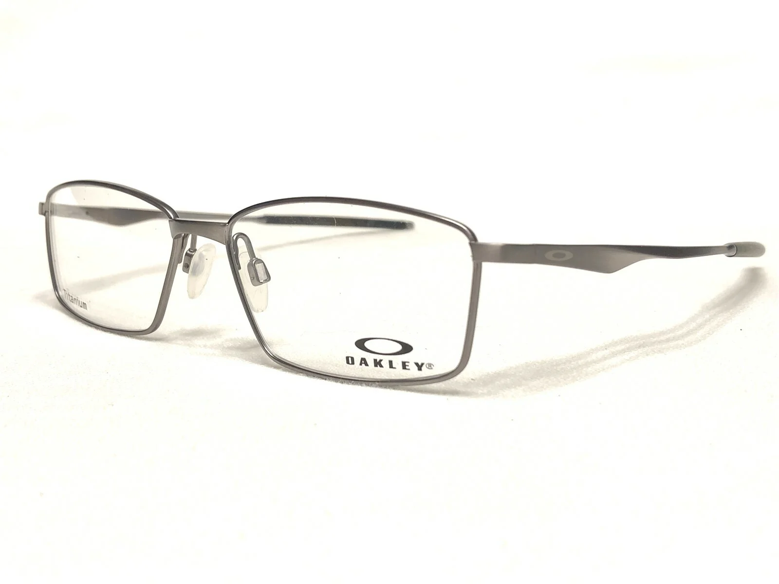 NEW Oakley Limit Switch OX5121-0355 Mens Brushed Chrome Eyeglasses Frames 55/16 2