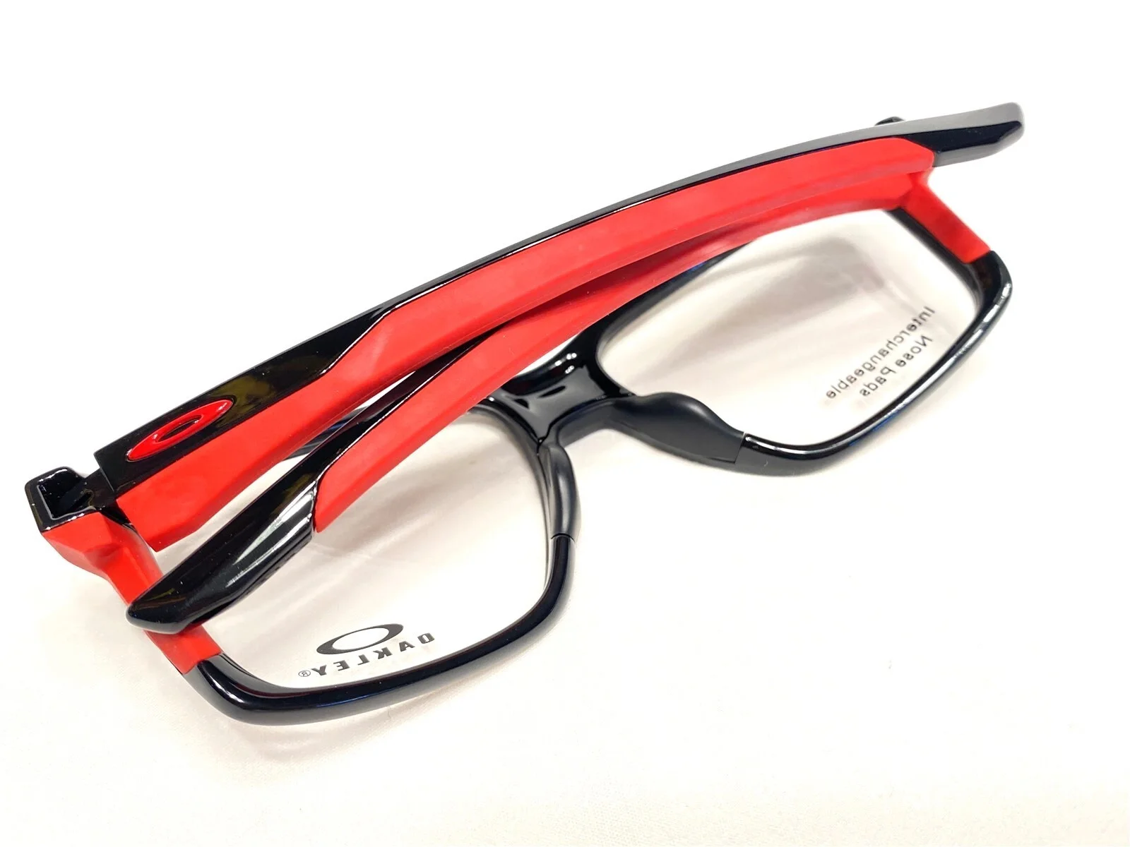 NEW Oakley Mainlink OX8128-0256 Mens Polished Black Eyeglasses Frames 56/17~138 2
