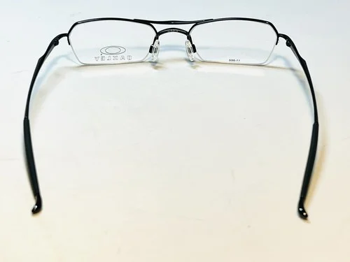 NEW OAKLEY METAL BLACK PRESCRIPTION FRAMES RX READING 50-19-138 AUTHENTIC GLASSE 4