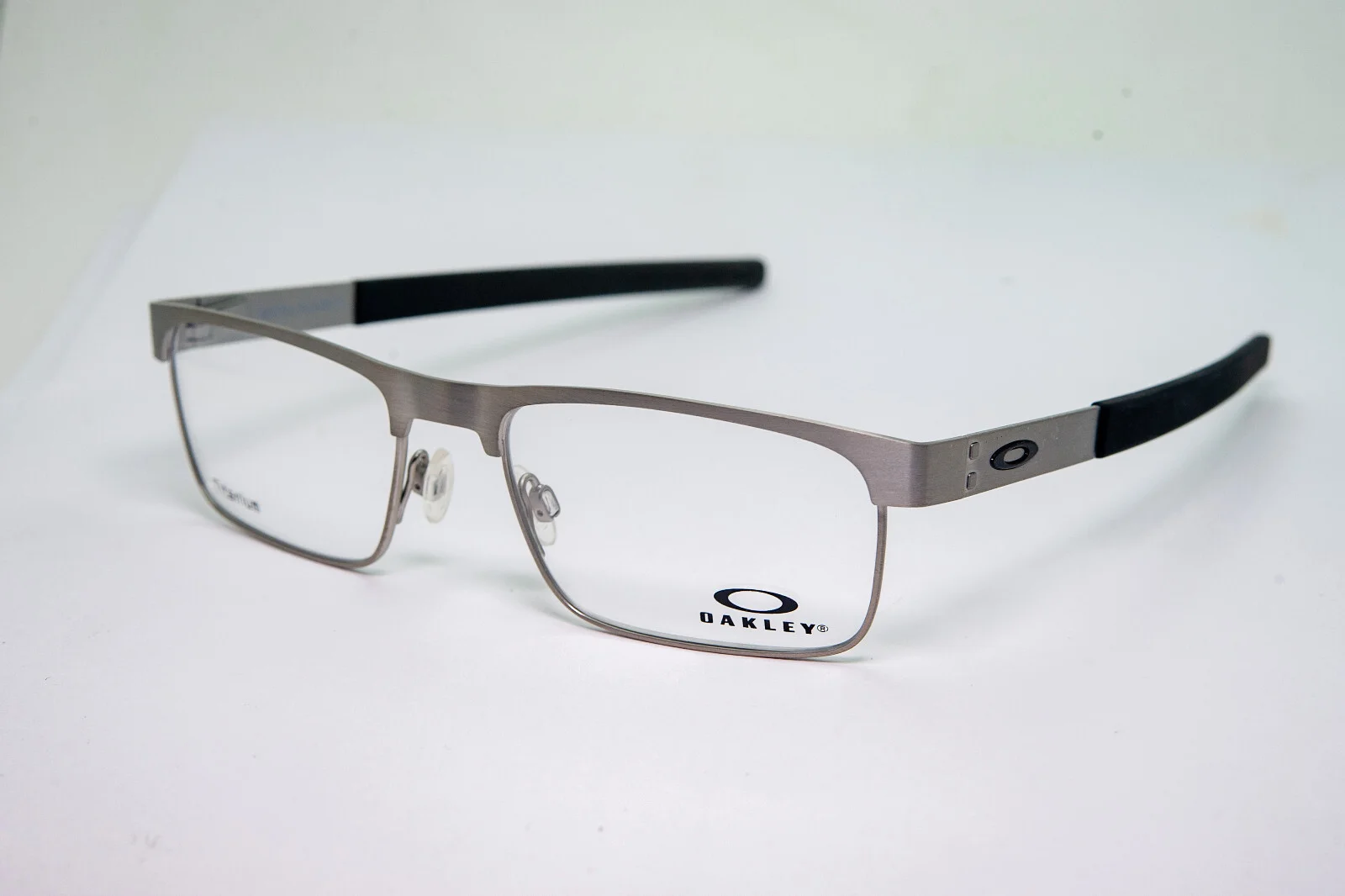 New Oakley METAL PLATE TI Eyeglasses OX5153-0354 Satin Brushed Chrome 54-18-138