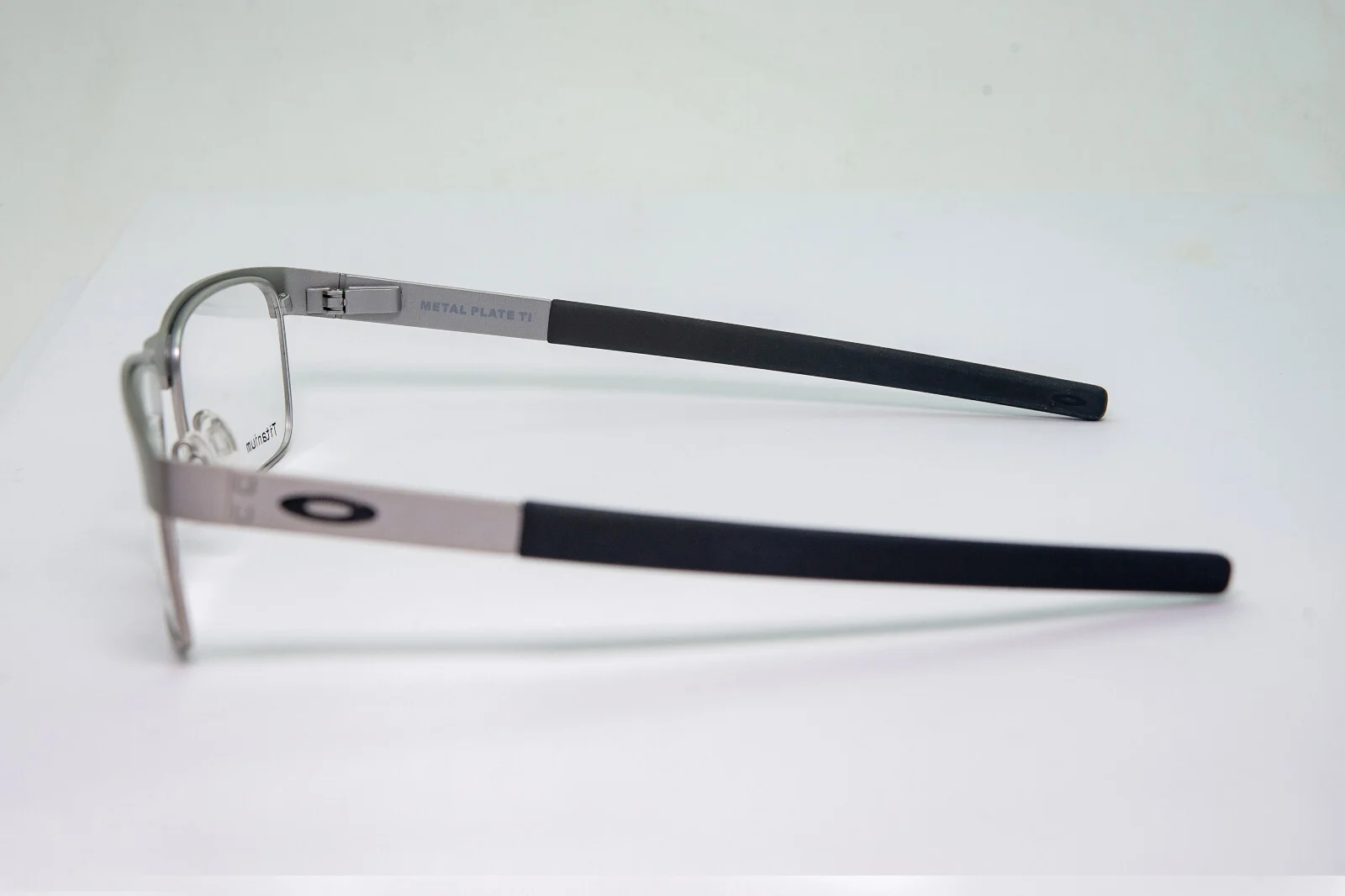 New Oakley METAL PLATE TI Eyeglasses OX5153-0354 Satin Brushed Chrome 54-18-138 3