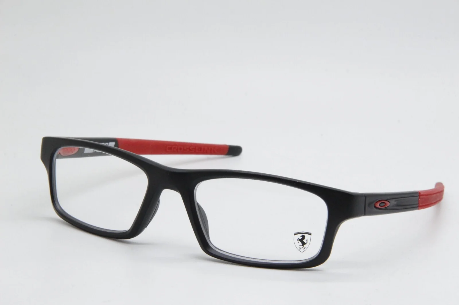 NEW OAKLEY OX 8037-1552 SCUDERIA FERRARI SATIN BLACK AUTHENTIC EYEGLASSES 52-18