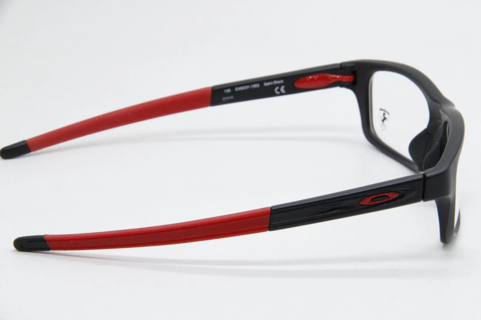 NEW OAKLEY OX 8037-1552 SCUDERIA FERRARI SATIN BLACK AUTHENTIC EYEGLASSES 52-18 3