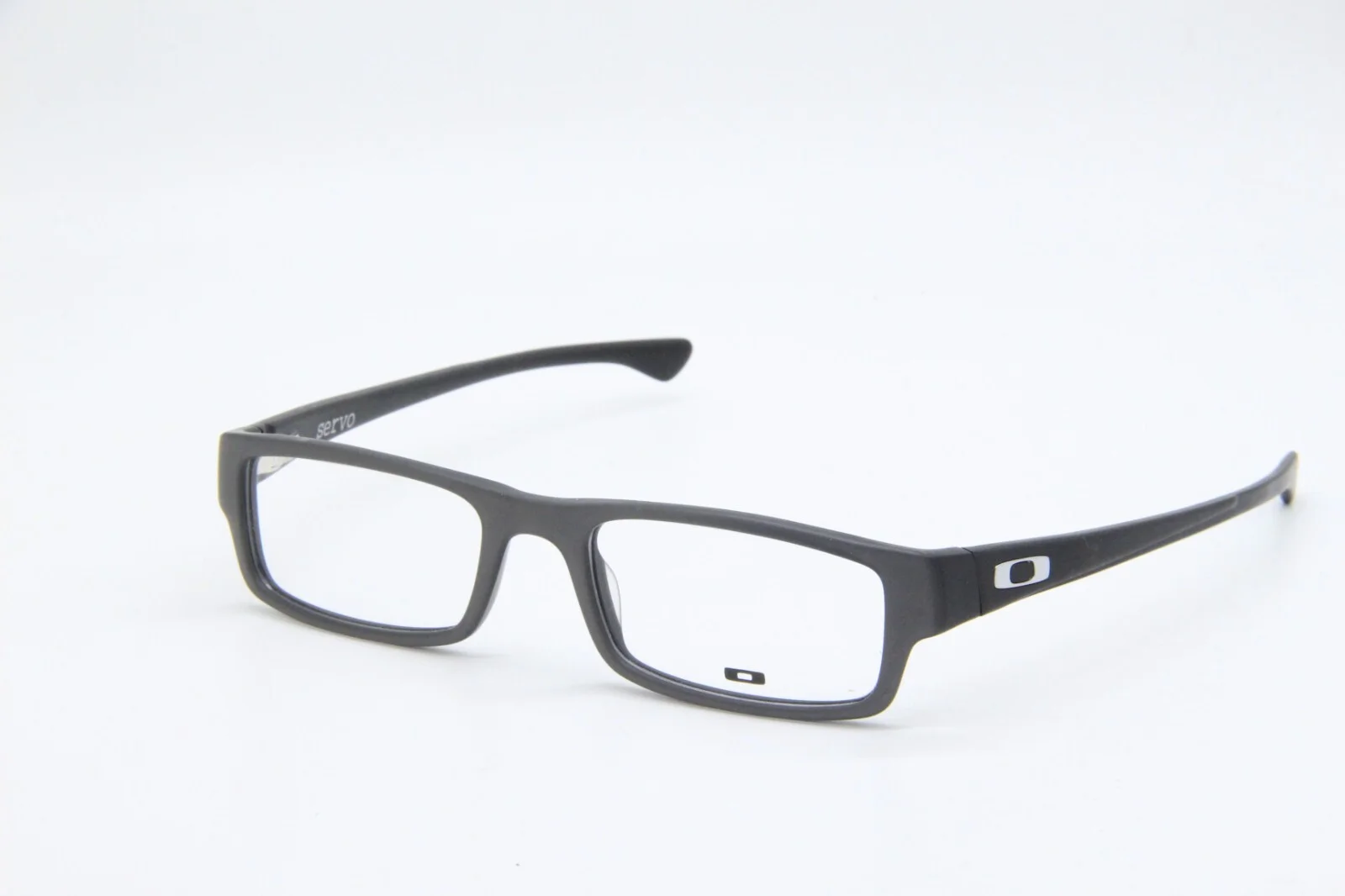 NEW OAKLEY OX1066 0551 SERVO SATIN STEEL BLACK AUTHENTIC EYEGLASSES 51-18