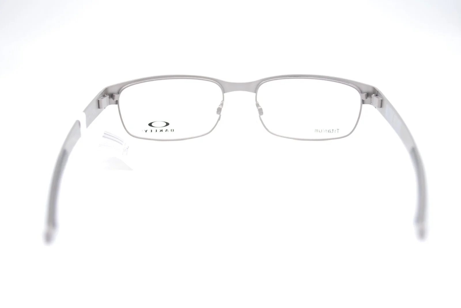 NEW OAKLEY OX5038-0655 METAL PLATE BRUSHED CHROME EYEGLASSES FRAME RX 55-18 4