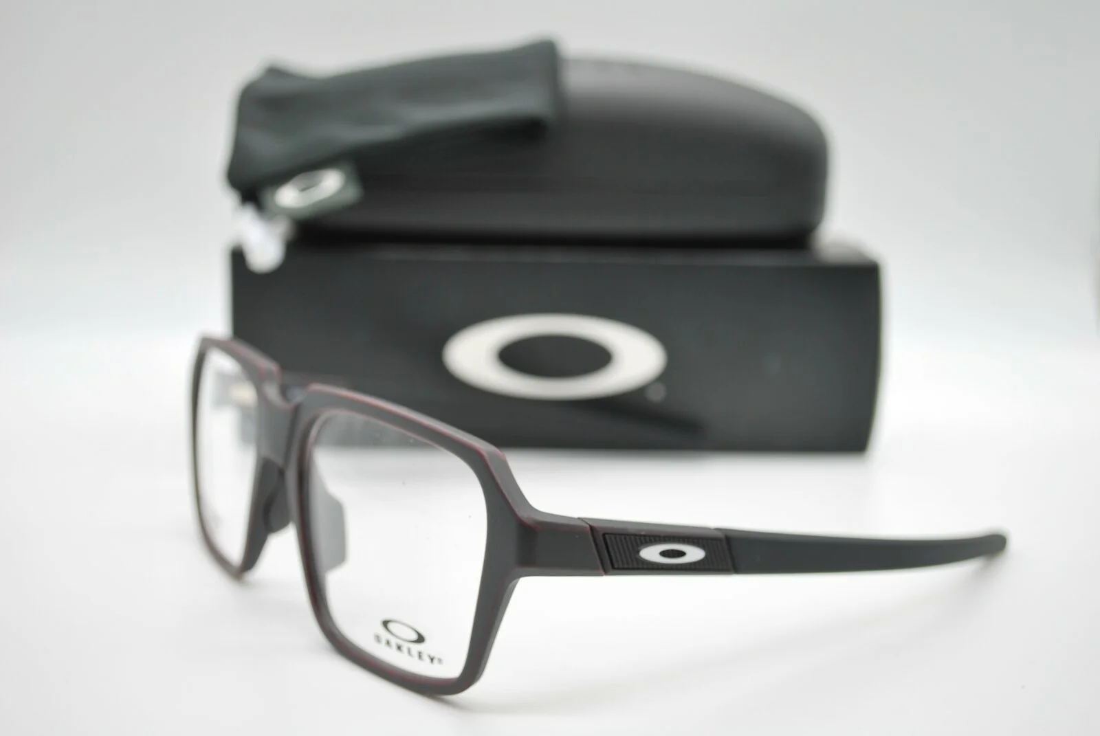 NEW OAKLEY OX8154-0354 MITER SATIN BRICK RED AUTHENTIC EYEGLASSES FRAME RX 54-18