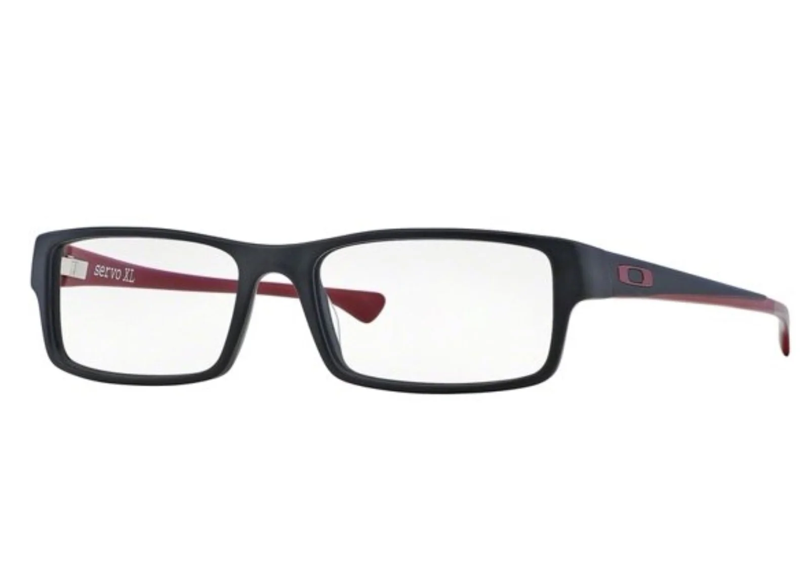 New OAKLEY SERVO XL OX1066-0457 57mm Black Brick Eyeglasses Frames