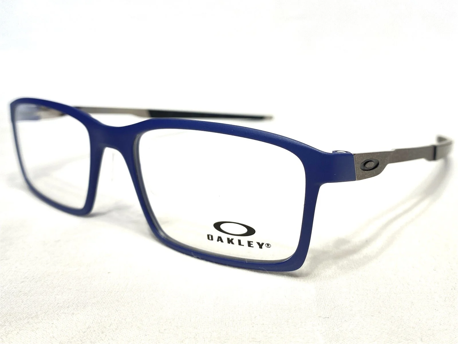 NEW Oakley Steel Line S OX8097-0352 Mens Blue Denim Eyeglasses Frames 52/17~140