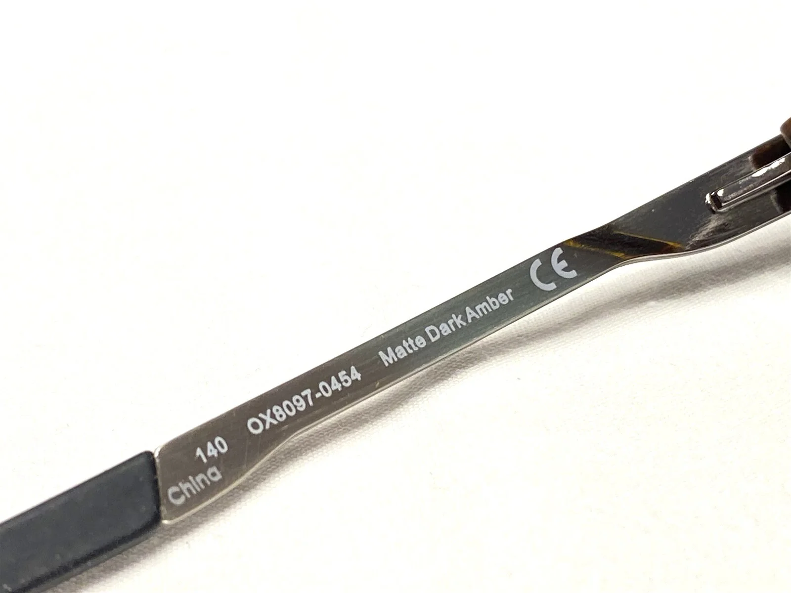 NEW Oakley Steel Line S OX8097-0454 Mens Dark Amber Eyeglasses Frames 54/17~140 4