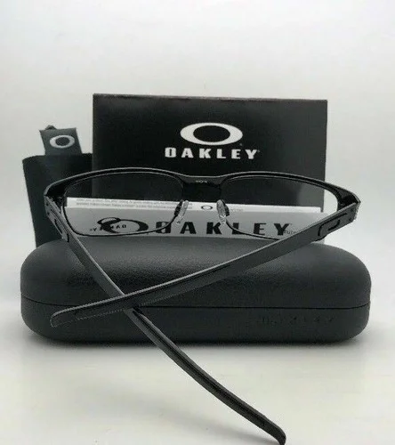 New OAKLEY Titanium Eyeglasses METAL PLATE OX5038 22-198 53MM Matte Black Frames 4