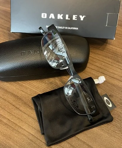 New OAKLEY Titanium Eyeglasses METAL PLATE OX5138 22-198 53MM Matte Black Frames 3