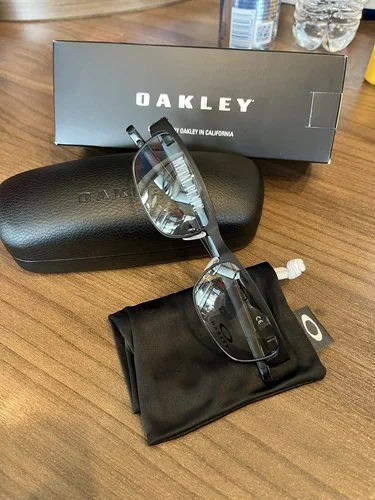 New OAKLEY Titanium Eyeglasses METAL PLATE OX5138 22-198 53MM Matte Black Frames 4