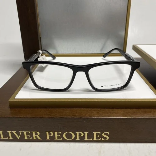 NEW OCTO I-KNOW D49 RX MATTE BLACK EYEGLASSES FULL RIM FRAMES 54-17-142