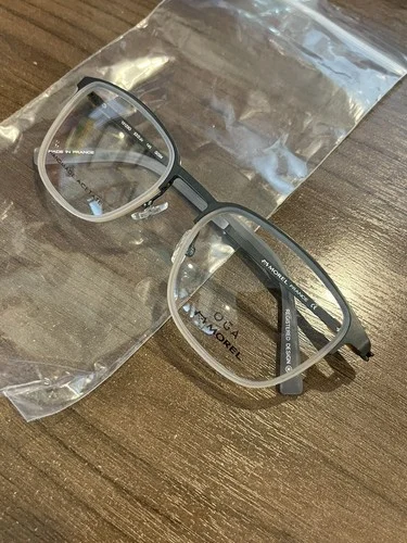 New OGA Morel Mens 10123O GO04 GUNMETAL WHITE Eyeglasses Frame 53-20-145 /France 4