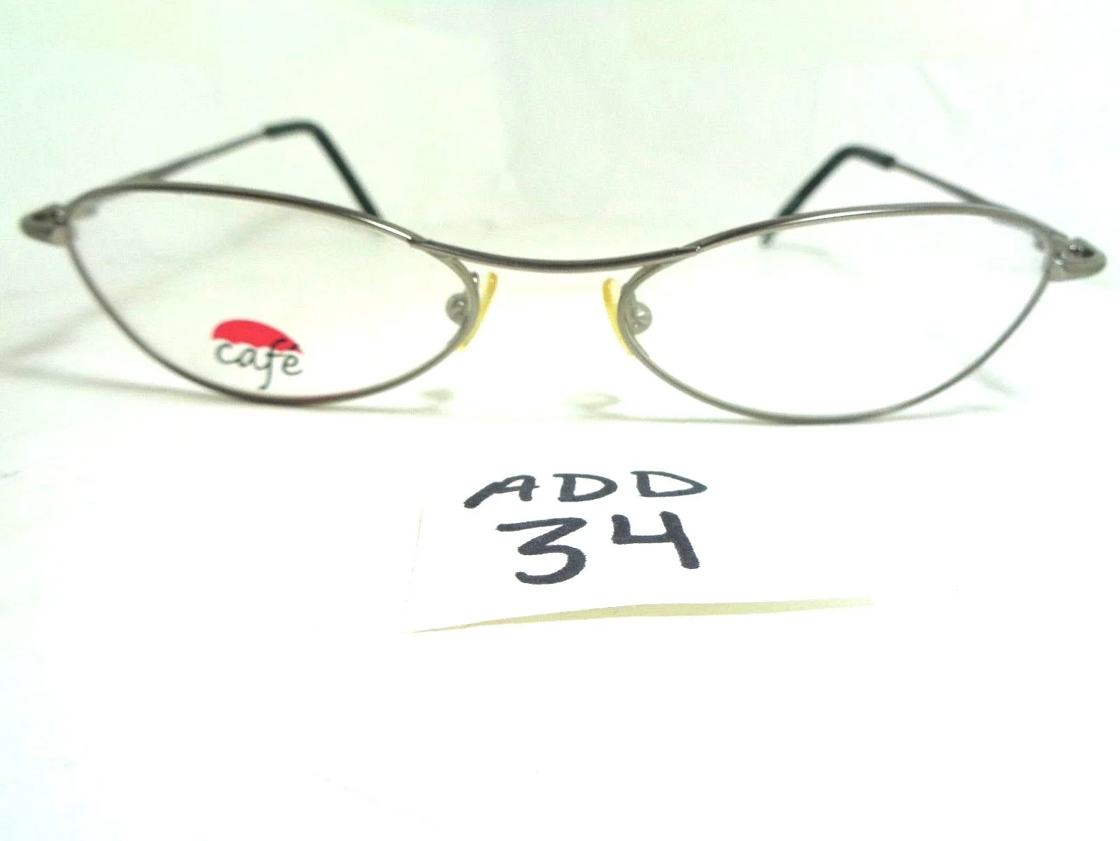 New Old Stock CAFE SILVER Dollar 312 Eyeglasses #3 (ADD-34)