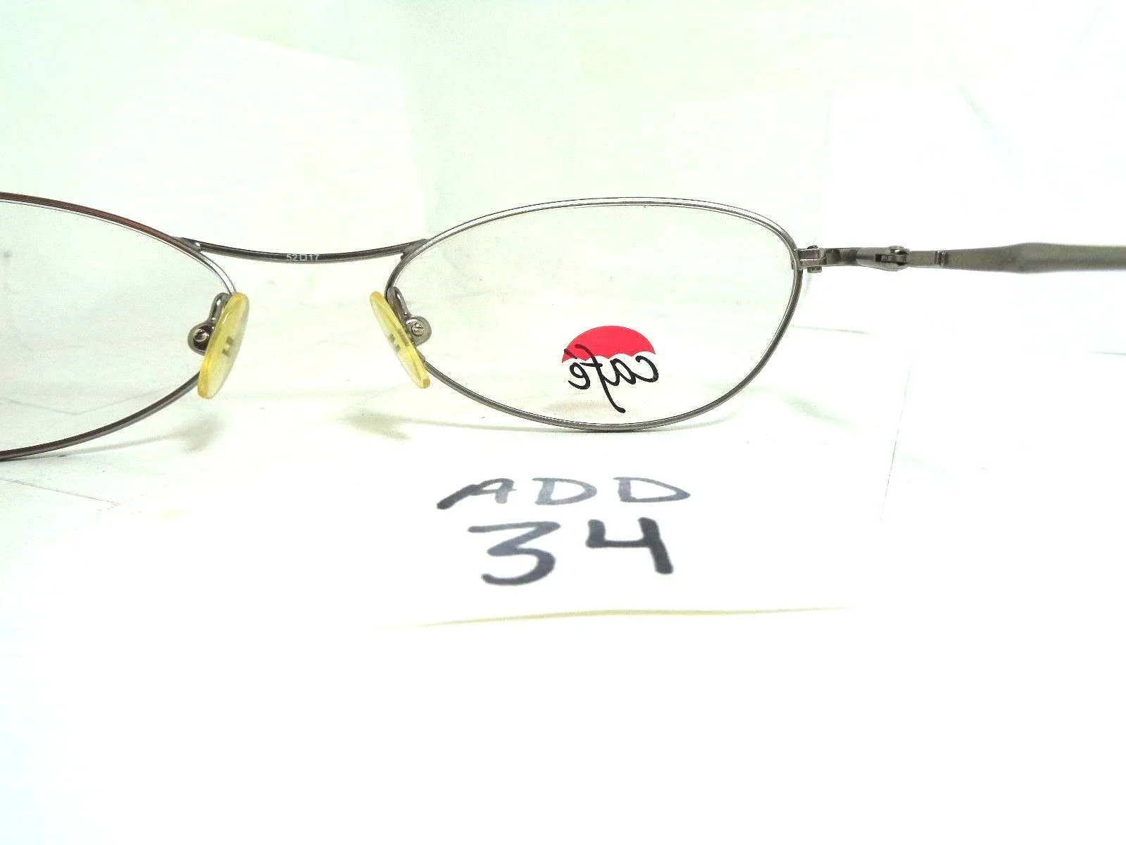New Old Stock CAFE SILVER Dollar 312 Eyeglasses #3 (ADD-34) 4