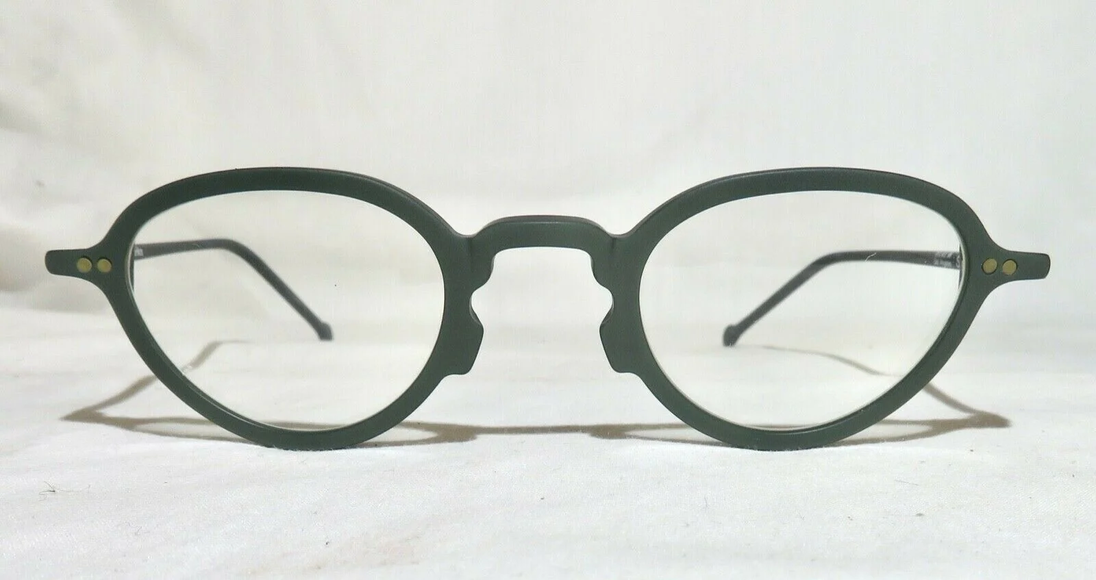 New old stock LA Eyeworks Sage eyeglass Green frames 44-17-135 FRAMES ONLY 2