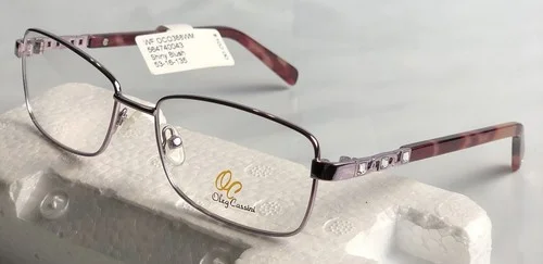 New~ Oleg Cassini OCO368 53-16-135 Shiny blush Eyeglass frame Women’s $102 Ret 1