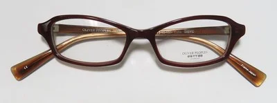 NEW OLIVER PEOPLES CYLIA GLASSES WOMENS FULL-RIM MN BROWN 45-15-135 DESIGNER 2
