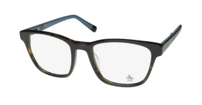 NEW ORIGINAL PENGUIN THE CLIFFORD EYEGLASSES 50-19-145 MENS PLASTIC BLACK TO