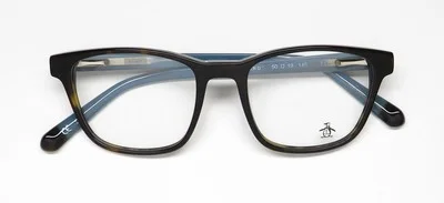 NEW ORIGINAL PENGUIN THE CLIFFORD EYEGLASSES 50-19-145 MENS PLASTIC BLACK TO 2