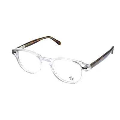 New Original Penguin The Murphy CR Crystal Plastic Round Eyeglasses 46mm