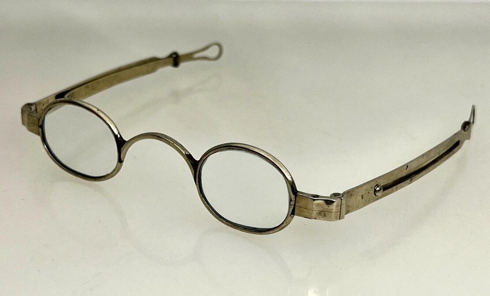 New Orleans Southern Coin Silver Spectacles James Hyde Eyeglasses 90329