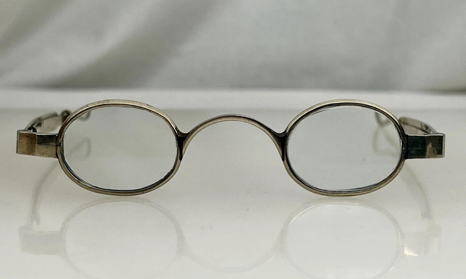 New Orleans Southern Coin Silver Spectacles James Hyde Eyeglasses 90329 2