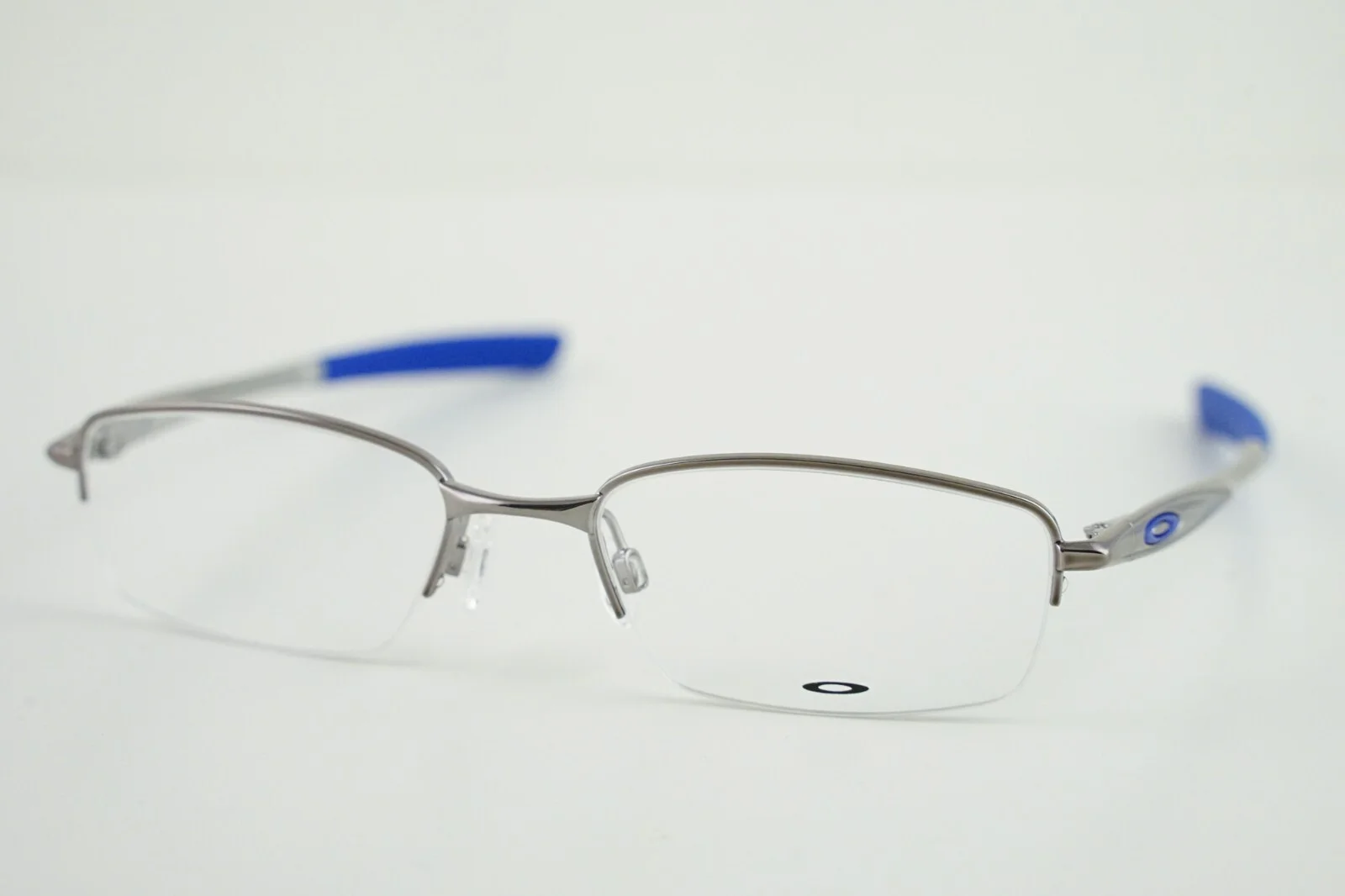 New OX3165-0451 Oakley Gunmetal Royal Blue Eye Glasses Frames 51-18-137