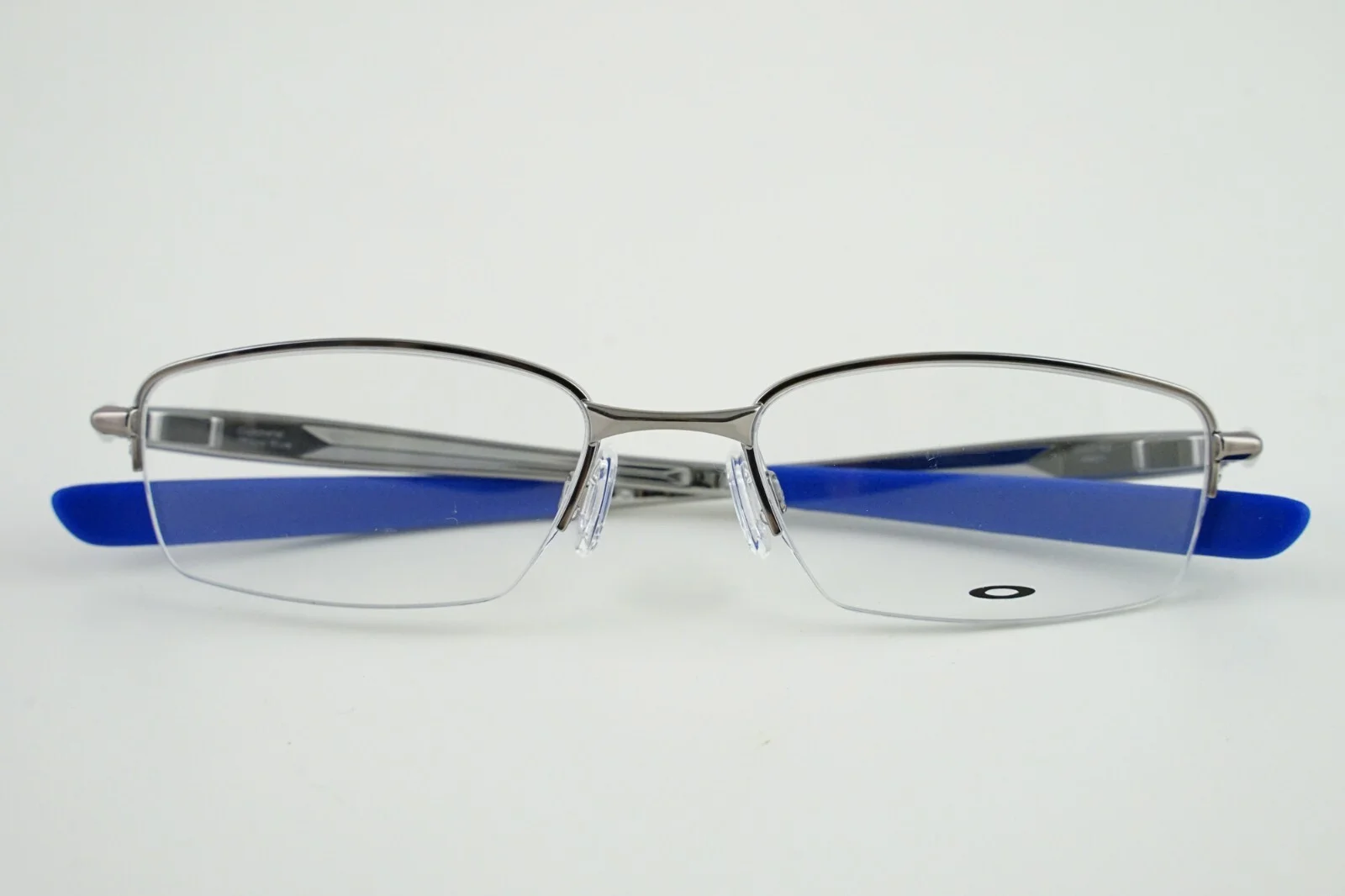 New OX3165-0451 Oakley Gunmetal Royal Blue Eye Glasses Frames 51-18-137 2