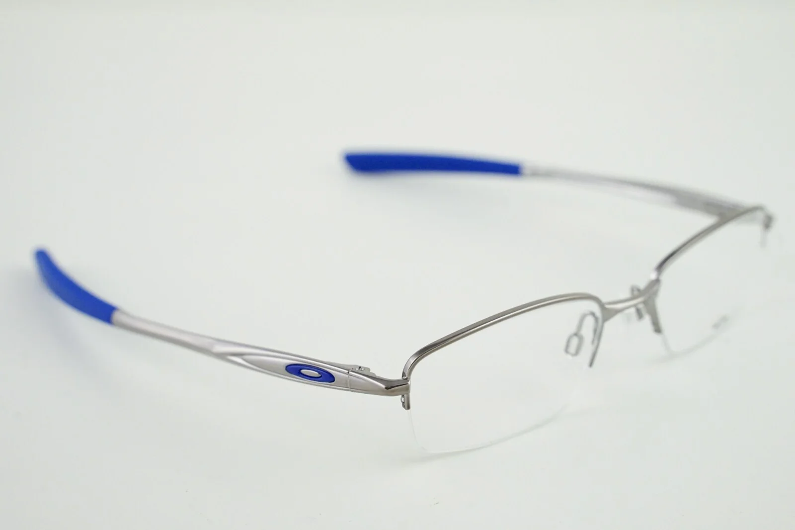 New OX3165-0451 Oakley Gunmetal Royal Blue Eye Glasses Frames 51-18-137 4