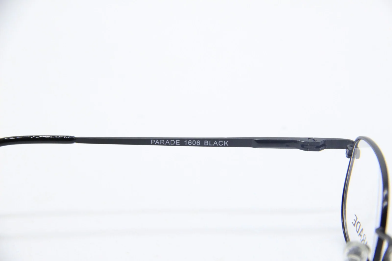 NEW PARADE PR 1606 GUNMETAL BLACK AUTHENTIC FRAMES EYEGLASSES 52-19 3