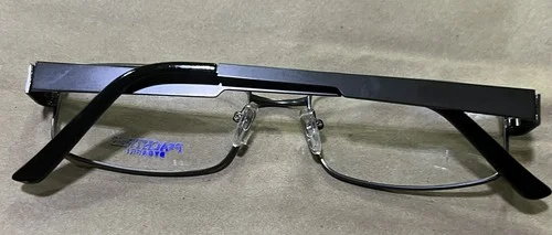 NEW Peachtree Capri PT85 Eyeglass Frames Full Rim 56/18/150 Black 3