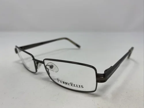 NEW! Perry Ellis PE 296A Gunmetal Metal Men 2
